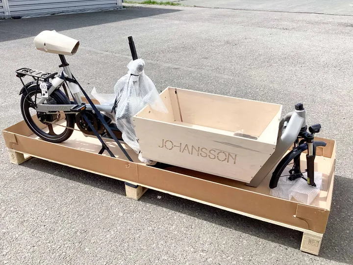 Johansson Gunnar Vario Box Lastenrad / E-Bike Brose Drive S, Enviolo Nabenschaltung